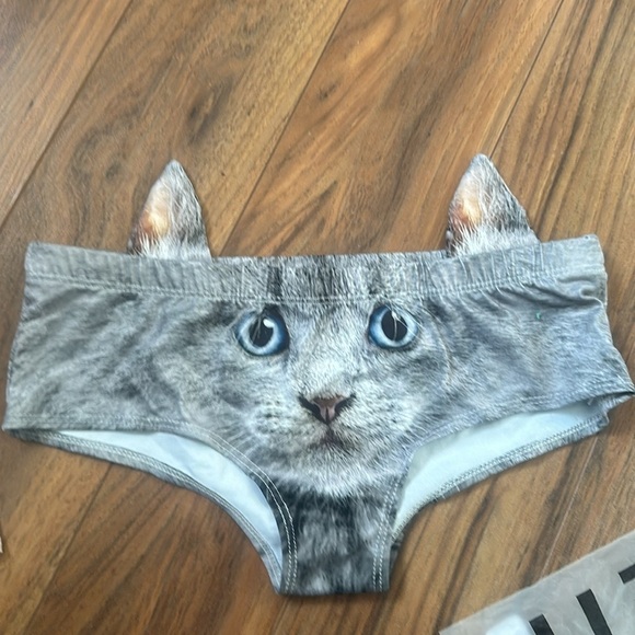 SHEIN Novelty, cat panties size medium NWT - Picture 5 of 13